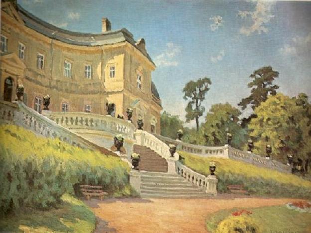 Йонас Бурачас. Дворец в Паланге. 1939 г.