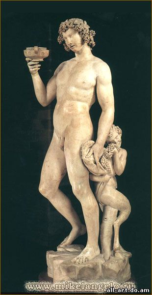 Мрамор. 1496-1498 гг.. Микеланджело Буонарроти. Национальный музей Барджелло, Флоренция.